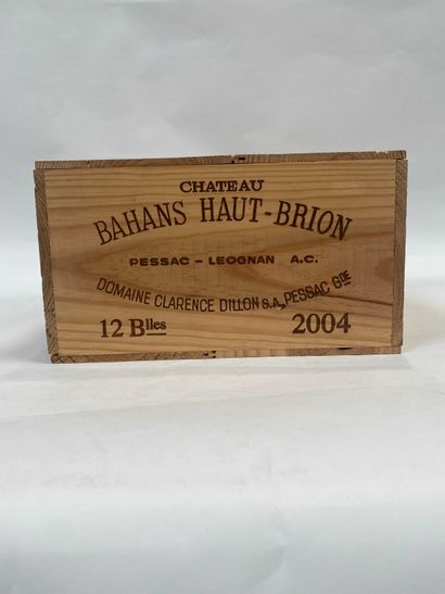 null 12 bout : Château Bahans Haut-Brion 2004 Second vin du Château Haut Brion Pessac...