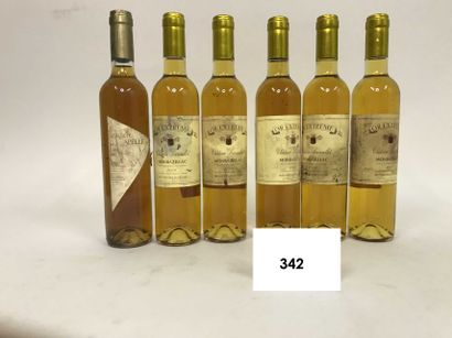 null 6 Demi bout : 5 demi bouteilles , Château Barouillet, Or Extrême 2009, Monbazillac...