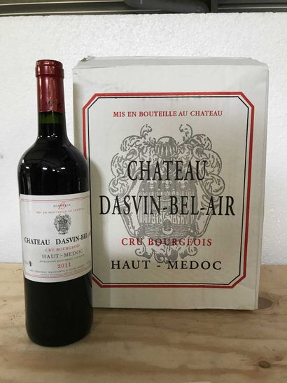 null 6 bout : Chateau DASVIN BEL AIR 2011 en Haut Medoc Cru Bourgeois Bordeaux