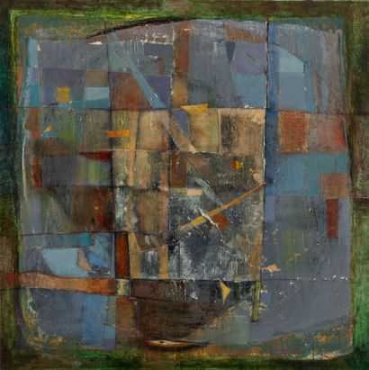 null 33 François D IZARNY (Born in 1952)Untitled Oil on canvas. Signed lower left....