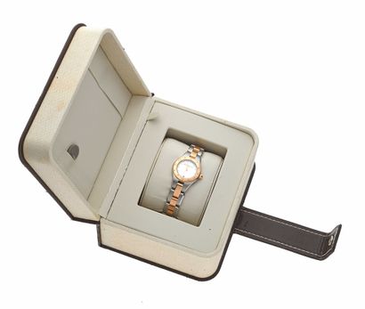 null Baume Mercier Linéa Ladies' watch in steel and 18K yellow gold with quartz movement....