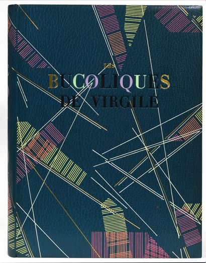 null LES BUCOLIQUES - Paul VALERY. Illustré par Jacques VILLON Grand in-4, l emboîtage...