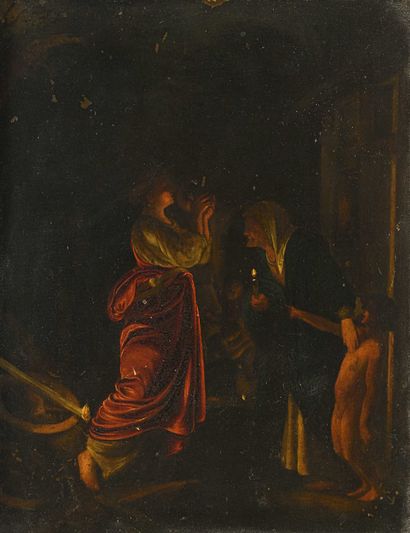 null 18th century GERMAN school, after ELSHEIMER 
The facetiousness of Ceres
copper
After...