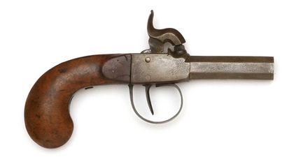 null 146 Pistolet coup de poing, 1830. Bon état.