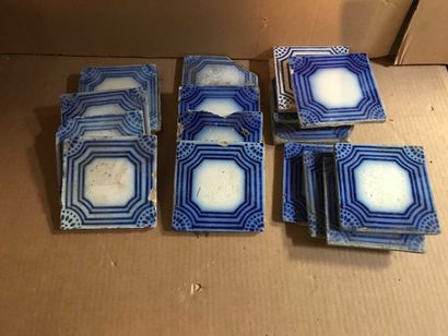 null Lot of ceramic tiles (more than 60)