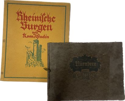 null Deux carnets de reproductions de gravures
Nurnberg et Rheinische Burgen
21 x...