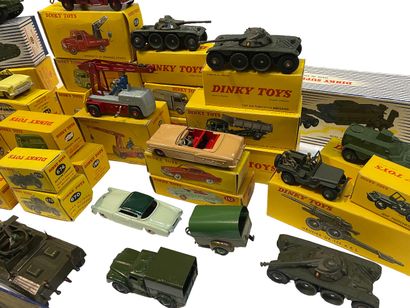 null Nice set of DINKY TOYS and DINKY SUPERTOYS from different eras. Most of them...