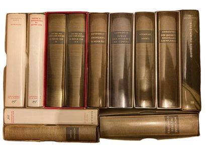 null Lot of 146 volumes (29 albums and 117 volumes) of the Pléiade editions