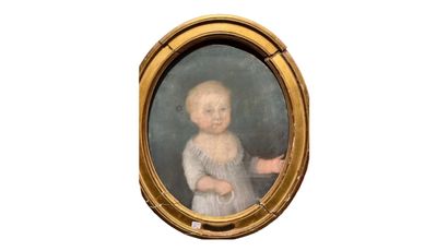 School of the XIXth century
Child with rattle
Pastel
(accidents)
47...