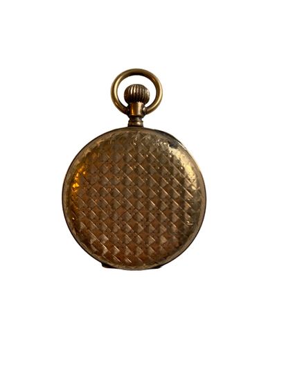 null Pocket watch in 14k gold.
Gross weight: 24.1 grams.