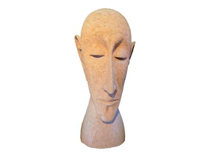 null Georges AYVAYAN (Born in 1946)
Head of a man, 1997
Terracotta sculpture, signed...
