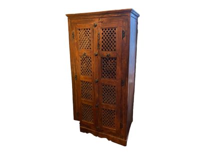 null Ethnic wooden furniture with two doors