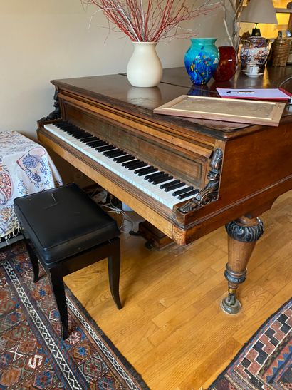 null Pleyel quarter grand piano in veneer n°37167