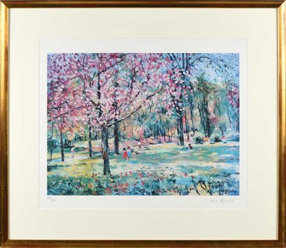 null Max AGOSTINI (1914-1997) Ten framed reproductions under glass signed and numbered...