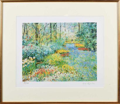 null Max AGOSTINI (1914-1997) Ten framed reproductions under glass signed and numbered...