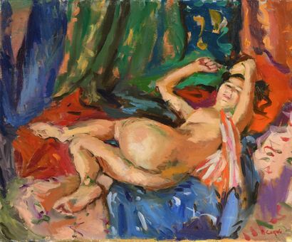Pierre CORNU (1895-1996) Woman lying down...