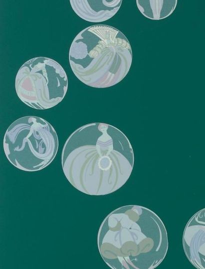 null Les bulles Sérigraphies n°1/300. Juillet 1981. Signée. 76 x 59,5 cm