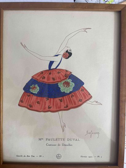 BARJANSKY
Paulette DUAVL
Planche Gazette...