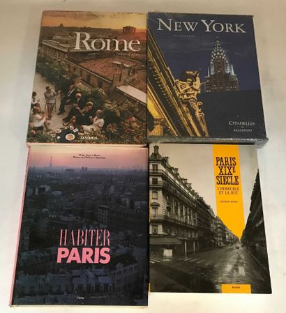 null ART DE VIVRE 4 volumes Rome, Paris et New-York (144)