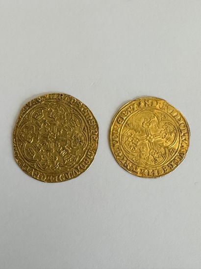 null 8 Miscellaneous: Great Britain, Golden Noble of Henry V or VI (XVth century)....