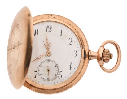 null 55 Lot of pocket watches comprising two 14K (585 ) rose gold pocket watches...