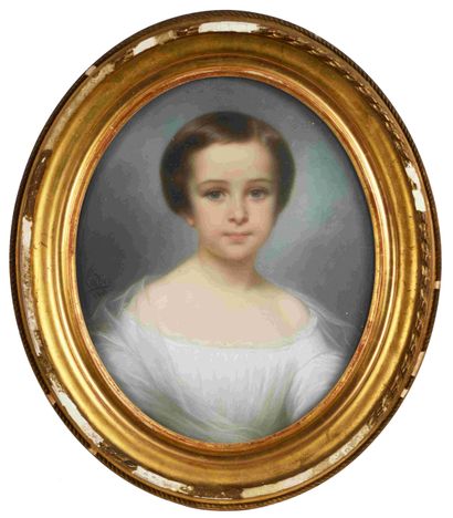 Louis Eugène COEDES (1810 - 1906) Portraits...
