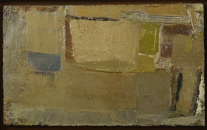 null Olivier DEBRE (1920-1999) Untitled, 1954 Oil on canvas. Monogrammed lower left...