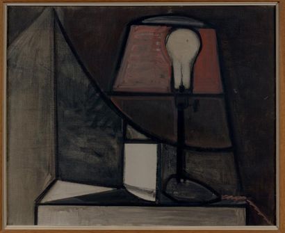 Dora MAAR (Paris 1907-1997 Paris) Nature morte à la lampe, 1941 Huile sur toile....