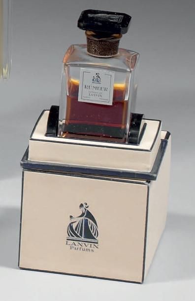 null Lanvin parfums - «Arpège» (1927) Imposant flacon publicitaire en verre incolore...