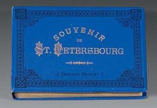 Daziaro J Souvenir de St. Petersbourg. [apres 1886, annees 1890 Moscou]. Album de...