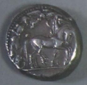 SICILE Syracuse - Sous le règne du tyran Gelon (485-478 av. J.-C). Tétradrachme....