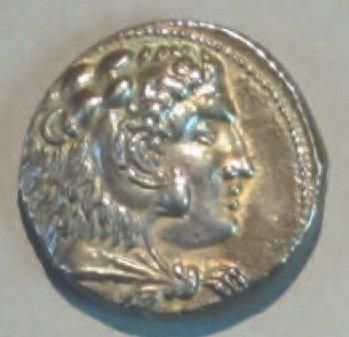 MACÉDOINE Alexandre le Grand (336-323 av. J.-C). Tétradrachme 16,90 g Byblos. Tête...
