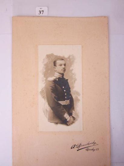null Serge Kovalevsky, sous-lieutenant du bataillon des Sapeurs de la Garde. 1910....