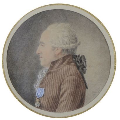 BOUCHE ou BOUCHET (Actif dans la seconde moitié du XVIIIe siècle) Portrait du diplomate...