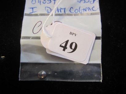 null Sachet comprenant un diamant Cognac (poids: 0,30 ct)