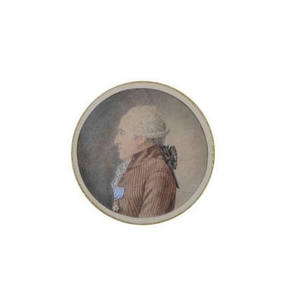 BOUCHE ou BOUCHET (Actif dans la seconde moitié du XVIIIe siècle) Portrait du diplomate...