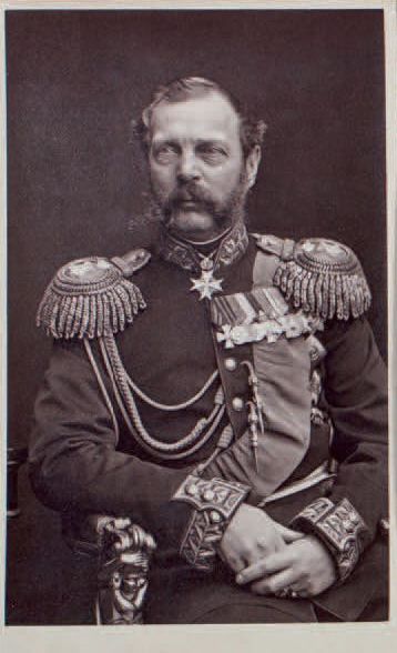 null Alexandre II (1818-1881), empereur de RussiePhoto-visite par W&D Downey, Londres....