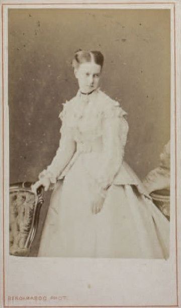 null Grande-duchesse Marie Alexandrovna (1853-1920). Photo-visite par Ch.Bergamasco,...