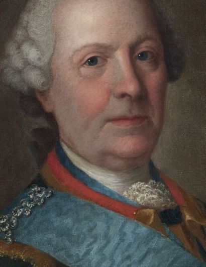 Attribué à Jean-Louis de VEILLY ou de VELLY (1720-1809) Portrait du feld-maréchal...