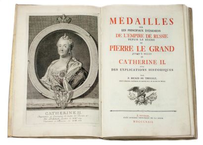 null Médailles sur les principaux événemens de l’empire de Russie depuis le règne...