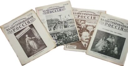 null Ensemble de 12 numéros de la revue «La Russie illustrée», années 1928-1936.

????????????????...
