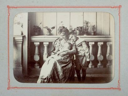 null Album de photos de la famille Sifferlen-Orbec.
24 épreuves photographiques par...