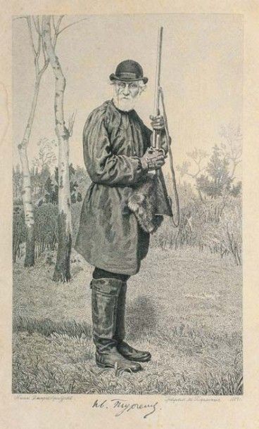 null TOURGUENIEV, Ivan. Mémoires d'un chasseur. I.Glazounov, 1898. 8o.
????????,...