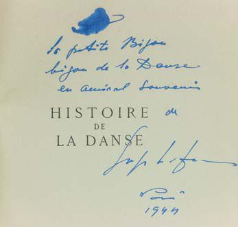 null VAILLAT (Léandre). Histoire de la danse. P., Éditions d'histoire et d'Art, Librairie...