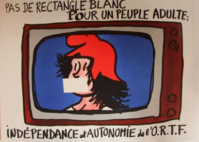 null Affiche - Pas de rectangle blanc pour un peuple adulte : Indépendance et autonomie...