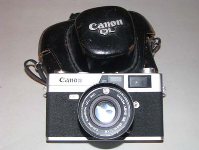 CANON Boîtier Canonet QL 19 objectif 1.9/45 mm, sac TP.