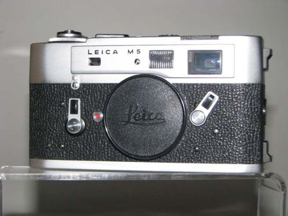 LEITZ Leica M5 chrome satiné n°1346952. Cond. AB