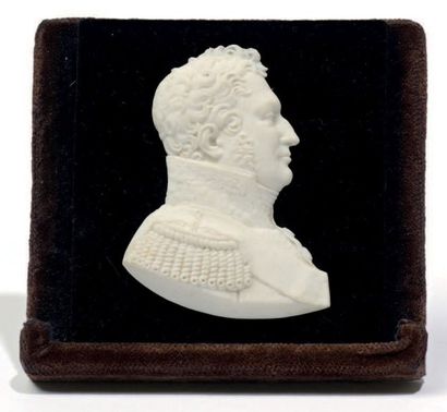 Manufacture royale de Sèvres, époque Restauration ou Monarchie de Juillet. Profil...