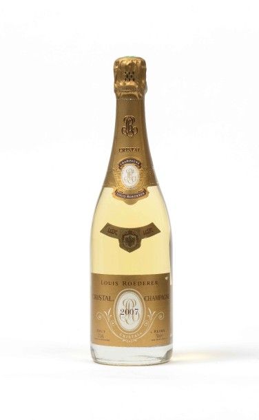 null Champagne. Cristal Louis Roederer. 2007. 2 bouteilles.