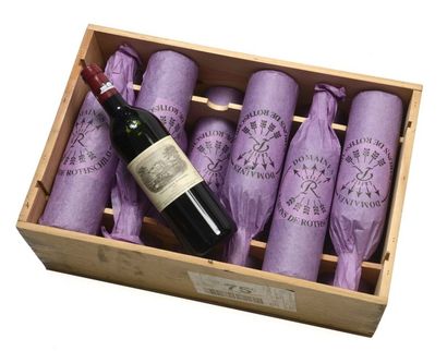 null Pauillac. Château Lafite Rothschild. 1997. 12 bouteilles, caisse d’origine.
